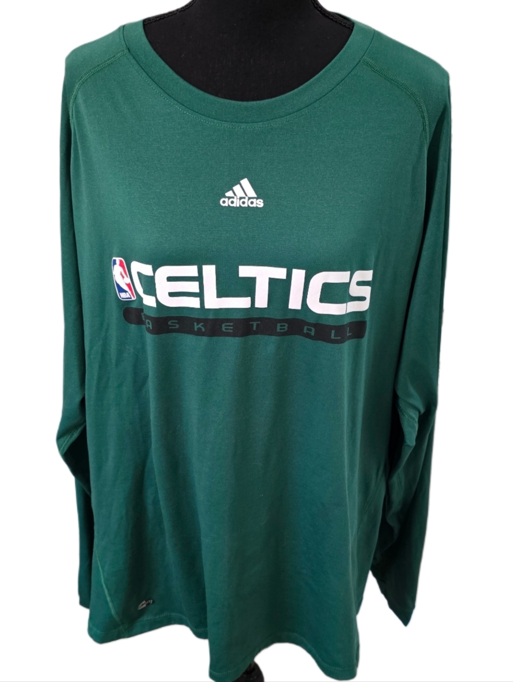 adidas Celtics Long Sleeve Climalite